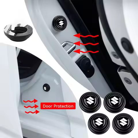 4/8/20PCS Car Door Shock Absorber Gasket Buffer Anti-collision Silicone Stickers For Suzuki Ignis Ji