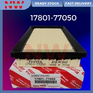 ORI DENSO TOYOTA CHR C-HR 1.8 , 1.2 HYBRID AIR FILTER ( 17801-77050 )