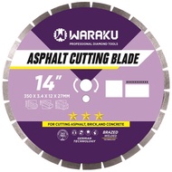 WARAKU 350MM 14INCH ASPHALT DIAMOND BLADE PISAU POTONG JALAN TAR