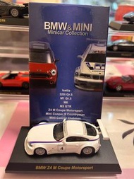 BMW & MINI Z4 M Coupe Motorsport 模型車