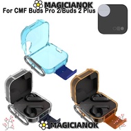 MAGICIANOK Earphone Protective , TPU Transparent  Cover, Security Lock Shockproof Anti-Scratch Headp