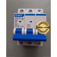 Aptomat CHINT MCB 3P 16 ~ 63A NXB-63 C16 C20 C25C32C40C63
