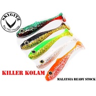 SKYGITZ MALAYSIA Burudu ikan 3D Geranti Strike SOFT PLASTIC 5.5cm FISHING BAIT haruan toman killer s