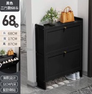 鞋櫃(黑色2門70CM長)