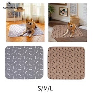 [SONONIA] Washable Dog Pee Pad, Dog Mat, Absorbent Pet Supplies, Waterproof Pet Training Pad, Potty 