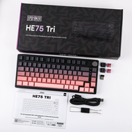 EPOMAKER HE75 Gaming Magnetic Switch Keyboard with Tri-Modes Side Engraving Hot-swap Gaming Keyboard