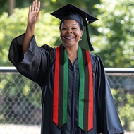 Set Selempang Pengijazahan Selatan Pemejalwapan Gaun Sarjana Muda Selendang Pengijazahan KELAS Penye