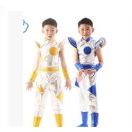 Xiaohecai Children's Performance Costume Halloween Performance Costume Love Robot Space Costume Envi