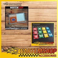 OEM STICKER OUTER STICKER 76 SET