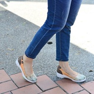 MIT 【炫彩輕量舒適女鞋-桔】極輕 均壓鞋墊 止滑鞋底 久走久站