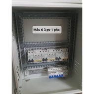 Solar electrical cabinet 3PV 1 phase IP65 | AC DC lightning protection solar cabinet | Protection of