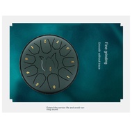 6-Inch 11-Tone Rain Drum Outdoor Garden Rain Drum Waterproof Music Rain Drum Forget Friends Drum Adu