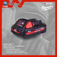 Milwaukee M18 FUELTM HIGH OUTPUTTM 3.0Ah Battery (Model: M18 HB3)