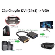 DVI To VGA Converter Cable - DVI (24+1) To VGA PK