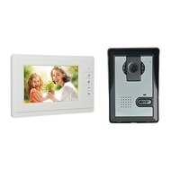 7 Inch Wired Video Door Phone Video Intercom Monitor Video Doorbell System for Home Office Apartment