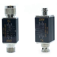 SWR Meter Power Meter 1-30mhz 10W Standing Wave Meter Power Meter 6 LED Indicators Portable SWR Mete