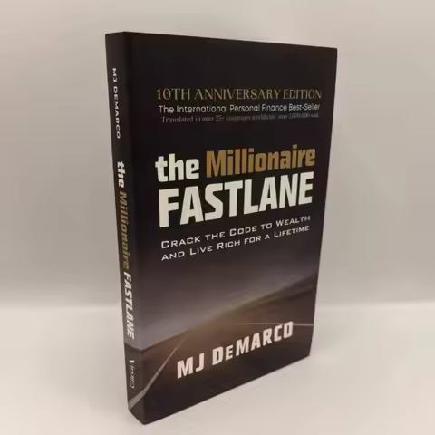 The Millionaire Fastlane by MJ DeMarco Crack the Code to Wealth and Live Rich for a Lifetime Paperba