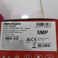 Hikvision HD CCTVs Camera's