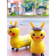 PIKACHU 4-wheeled walker for babies with highly durable music