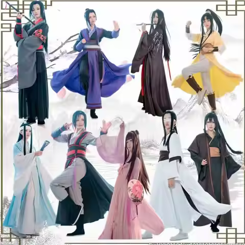 2025 Grandmaster Of Demonic Cultivation Han Fu Wei Wuxian Jiang Cheng Jin Ling Lan Wangji Jiang Yanl