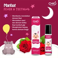 Chio ROLL ON FEVER & TEETHING ESSENTIAL OIL AROMATHERAPY BABY