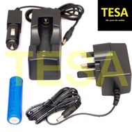 18650 Battery And Charger Set