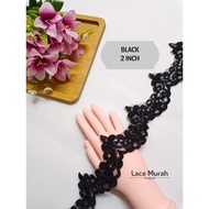 BORDER LACE NEEM BORDER RENDA LACE METER - LACE MURAH