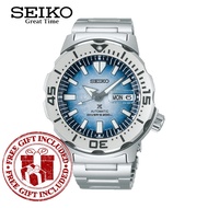 Seiko SRPG57K1 Men's Prospex Monster Save The Ocean Automatic Stainless Steel Strap Watch