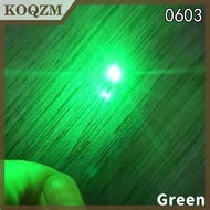 KOQZM 20 chiếc Đi-ốt đèn Led Micro SMD hàn sẵn có dây 0402 #0603 #0805 #1206 #