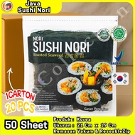 SUSHI NORI per Carton (WHOLESALE PRICE) (Seaweed for Sushi/Gimbap)