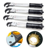 (HUND) 1pc Ratchet Torque Wrench  for Precision Open End Wrench Air Conditioner Repair Tool