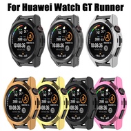 For Huawei Watch GT Runner Case TPU Protector Cover Scratch-resistant Shell Bumper Protective Case Replacement Accessories