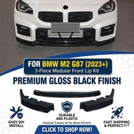 BMW M2 G87 23-26 Front Bumper Lip Splitter CS Style Aerodynamic Body Kit Tuning Accessories