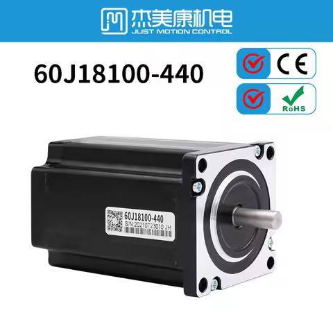 JMC Nema-24 Stepper Motor 2 Phase with 3.3Nm 4A 1.8º 60mm Flat shaft Diameter 10mm 8mm Support PUL/D
