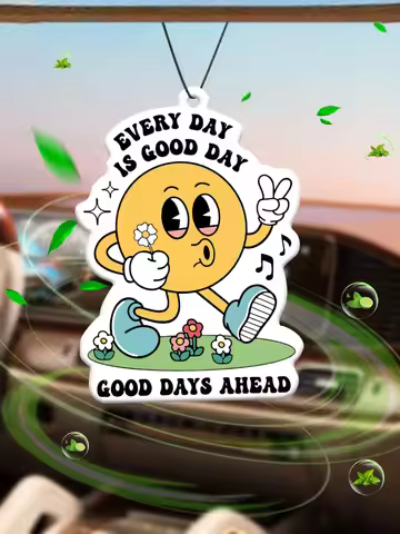 EVERY DAY IS GOOD DAY GOOD DAYS AHEAD funny funny funny car incense car perfume perfume lasting frag