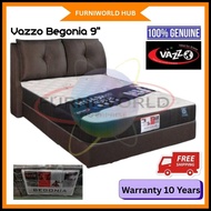 Vazzo Begonia 9" | Mattress | Non-Spring | High Density Reborn