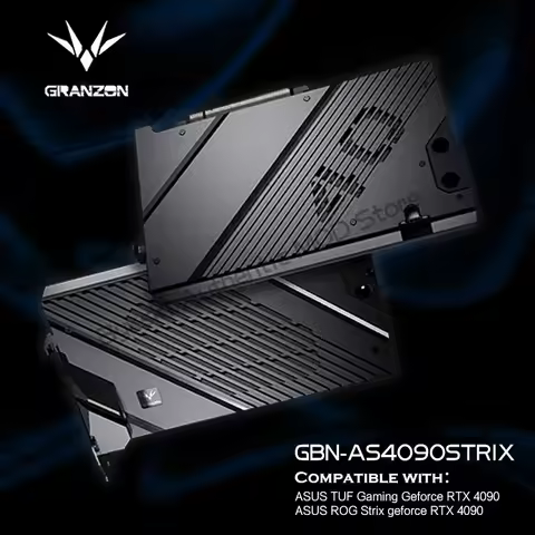 Bykski GBN-AS4090STRIX GPU Water Cooler For ASUS GeForce RTX4090 ROG Strix / TUF GAMING GPU Card / C