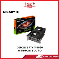 GIGABYTE GEFORCE RTX 4060 8GVR6 OC GRAPHIC CARD