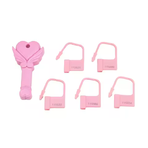 Angel Heart Accessories Chastity Cage Key Storage Safe Aldult Game Anti-Cheating Unlock Keyholder wi