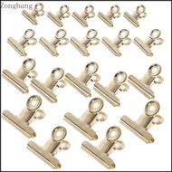 Zone 5 Pcs Letter Grip Clips Stainless Steel Paper File Binder Clip  Bag