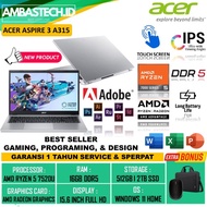 ape-rire laptop touchscreen acer aspire 3 slim a315 amd ryzen 5 7520u