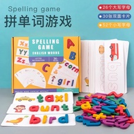 Spelling Matching Letters Word Tracing Game English Enlightenment Early Education STEM Toy for Child
