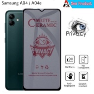 Tempered Glass SAMSUNG A04 / SAMSUNG A04e Full Cover Ceramic Anti Spy