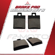 SYM JET X 150,JET 14 Brake Pad Belakang,Depan