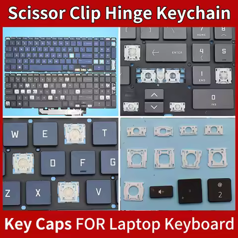 Replacement Keycaps Scissor Clip Hinge For HP Victus 16-D 16T-D 16-E 16-D0010CA D0013DX 16-D0023DX E