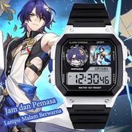 Square Anime Watch, for Girls and Boys, Dr.Ratio, Suitable for Young Children to Teenagers aged 3-15