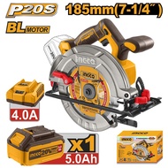 INGCO 20V 7-1/4" LI-ION CIRCULAR SAW | BRUSHLESS MOTOR | CSLI18513 CSLI18511 CSLI1851