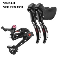 Sensah SRX PRO 1x11 Speed, 11s Road Groupset, R/L Shifter+Rear Derailleurs, gravel-bikes Cyclo-