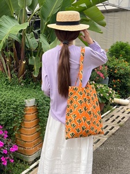 Traditional Indian Dye Printed Tote Bag
