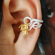 Hot-selling Recommended/Comfortable Water Moon Quiet Good Ten Thousand Yuan All Empty Ear Bone Clip 